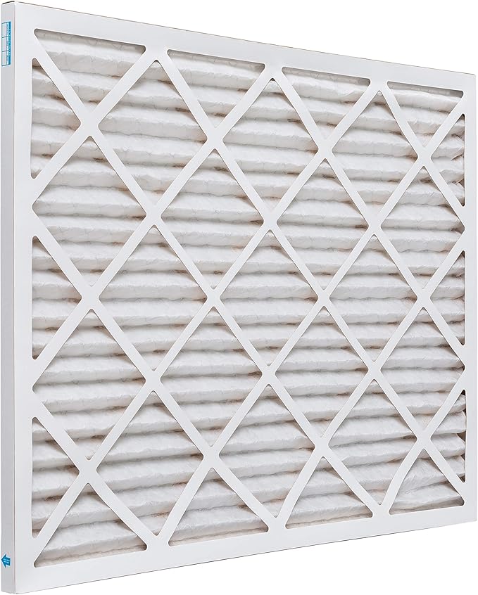 Aerostar 22x28x1 MERV 8, Pleated Air Filter, 22x28x1, Box of 6, Made in the USA