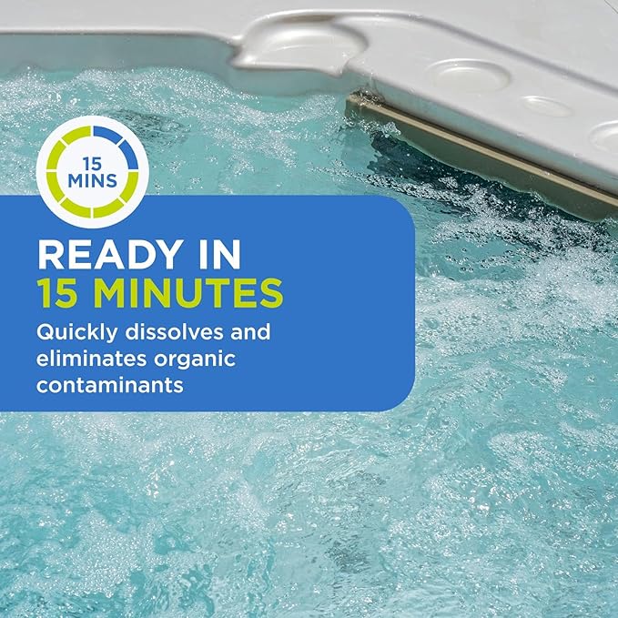 FROG Maintain for Swim Spas - Non-Chlorine Shock for use with Swim Spa FROG @Ease Floating System - Single Dose Packets for Easy Swim Spa Maintenance & Treatment - 6 Pack