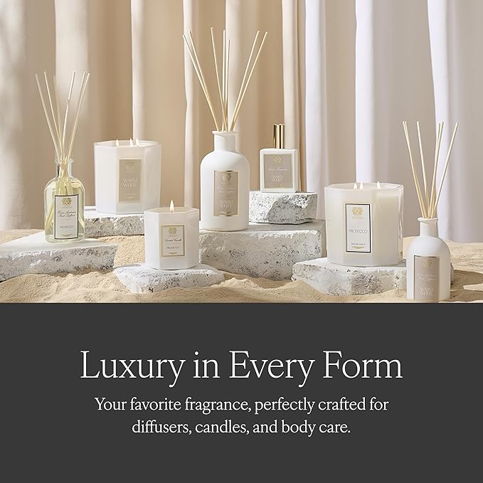 Antica Farmacista Home Ambiance Diffuser - Long-Lasting Reed Scent Diffuser - Luxury Room Freshener Gift - Neroli & Tonic, 16.9 fl oz
