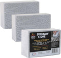 Better Grillin Scrubbin Stone Grill Cleaner-Scouring Brick/Barbecue Grill Brush/Barbecue Cleaner for BBQ, Griddle, 3pk
