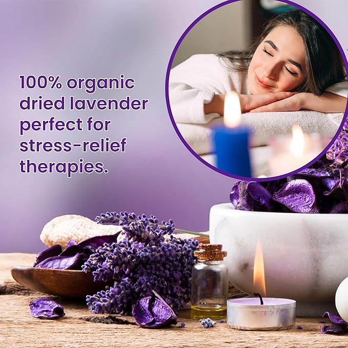 14 Pack Organic Lavender Sachet Bags for Drawers and Closets - Natural Fresh Dried Lavender French Potpourri Bags for Clothes Storage - Scented Sachets for Drawers, Wardrobes, Cars & Home