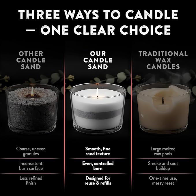 Pearled Candle Sand 10.5 oz (300g) – Cherry Blossom Scented Candle, Red Color, Relaxing Aromatherapy, Home Decor, Stress Relief, Long-Lasting Burn