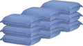 Microfiber Non-Scratch Dish & Kitchen Scrubber Heavy-Duty Household Cleaning Sponges, Multi-Purpose Cleaning Supplies for Dishes and Kitchens Pack of 9