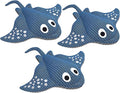 Stingray Hot Tub Scum Absorber Reusable Washable for Spa Scum Ray Floating Hot Tub Oil Absorber Cleaner Accessories for Adults (3 Pack, Skate)