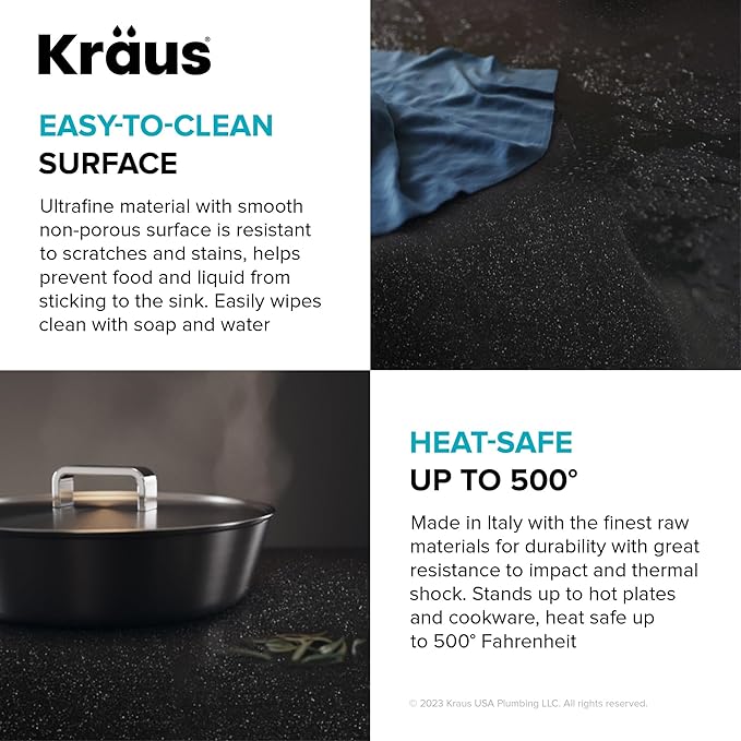KRAUS Bellucci 28-inch Granite Workstation Drop In Top Mount Single Bowl Kitchen Sink in White with Accessories, KGTW12-28WH