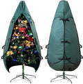 Upright Christmas Tree Storage Bag 7.5 Ft, Christmas Tree Cover Fit for 6 Ft to 7.5 Ft, Christmas Tree Covers for Upright Storage, Christmas Tree Bag
