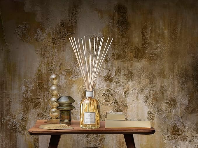 Dr. Vranjes - Ambra 500 ml Reed Diffuser + Elegant Shopping Bag, Luxury Home Fragrance, Made in Italy, Amber, Patchouli, Sandalwood