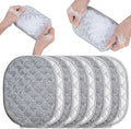 10Pcs Wire Dishwashing Cloth Multipurpose Non Scratch Wire Dishcloth Cleaning Rags with Multi-Layer Cotton Thread Reusable Metal Dish Cloth for Dishes Kitchen Cleaning
