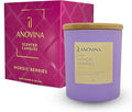 Anovina Nordic Berries Scented Candle — Fruity Berry & Sweet Musk Soy Blend | Long Lasting Jar Candle for Home | Nordic Gifts & Berry Scented Candles | Hand Poured in USA
