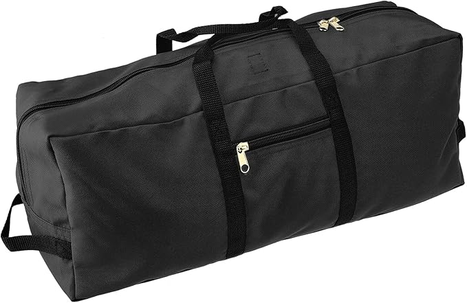 5 ft Christmas Tree Storage Bag - Heavy Duty Large Artificial Christmas Tree Bag with Reinforced Handles - 600D Oxford Cloth Artificial Disassembled Trees (black)