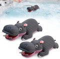 Hippo Hot Tub Scum Absorber Reusable Washable Scum Absorber for Spa Hot Tub Accessories Pool Oil Absorbing Sponge (2 Pack, Hippo)