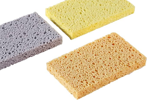 7 PCS Scrub Sponges, Kitchen Sponges, Multi-use Cleaning Sponge,Dish Sponge,Dish Wand,sponges for Dishes,Household Cleaning sponges,dishwashing Sponge