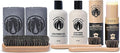 Rhino Wax - Complete Leather Cleaning and Conditioning Kit (Oil + Conditioner + Cleaner + Waterproofing Wax + Brushes + Cloths) - Cleans, Revitalizes and Protects Leathers - Proudly Made in The USA