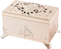 THINGS REMEMBERED Engraved Golden Anastasia Musical Jewelry Box (Free Customization), Plays Unforgettable Music, Gift for Women
