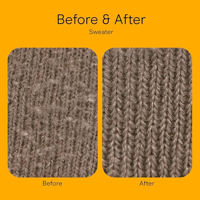 Conair Fabric Shaver, Lint Shaver for Clothing and Furniture Removes Lint, Fuzz, and Pilling, Fabric Pilling Remover with Extra-Large 2.25" Shaving Surface and 3 Stainless Steel Blades