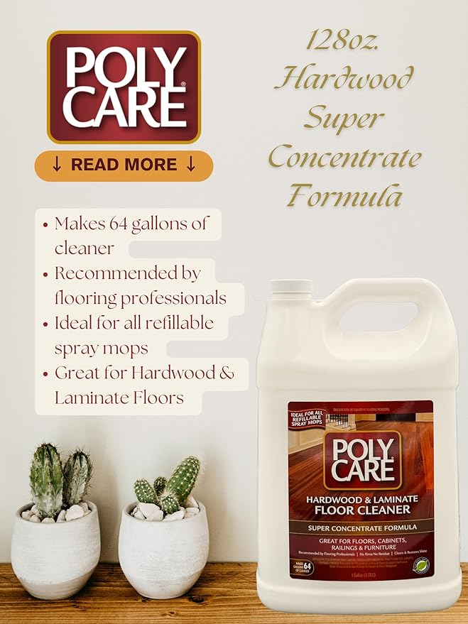 PolyCare Floor Cleaner Concentrate (1, 2 PACK)