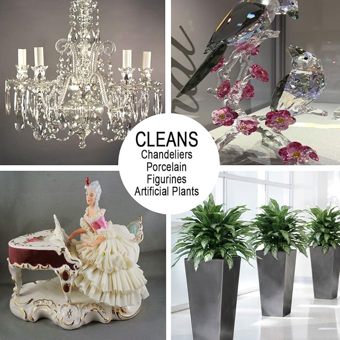 BRILLIANTÉ Crystal Chandelier Cleaner 1 Gallon Refill Environmentally Safe, Ammonia-free, Drip-dry Formula, By CrystalPlace