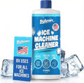 Sylvan Ice Machine Cleaner and Descaler | 16 oz | Free Cloth | Made in USA | Nickel Safe Ice Maker Cleaner and Descaler | Universal Compatibility for Commercial & Residential Ice Makers