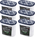 ZARPAX Moisture Absorber Corrosion Inhibitors Gun & Gear 17.6 oz/500g | Removes Moisture, Damp & Humidity | Odor Absorber | Moisture Trap for Bathroom, Closet, Kitchen | Set of 6
