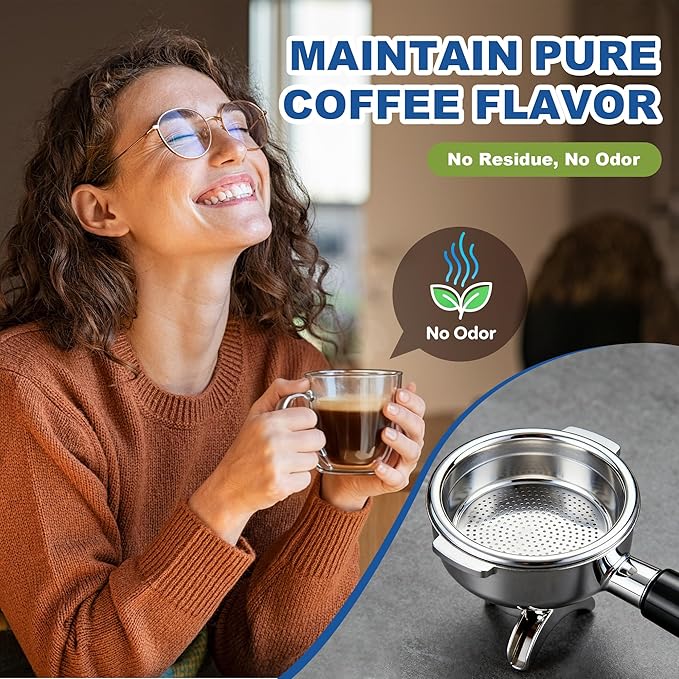 Crobirware Coffee Cleaner & Descaler Tablets (60 Count) - Compatible with Keurig, Nespresso, Breville, DeLonghi, Ninja - For All Drip & Espresso Machines - Removes Limescale