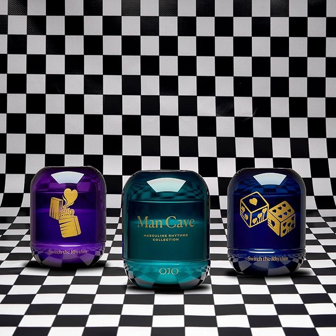 OJO Flirty Joe Scented Candle – 7.8 oz Jar Candle with Gardenia Can, Floral, Fruity Notes | Over 35-Hour Long-Lasting Burn | Premium Blend Wax, Home Fragrance and Gift for Special Days