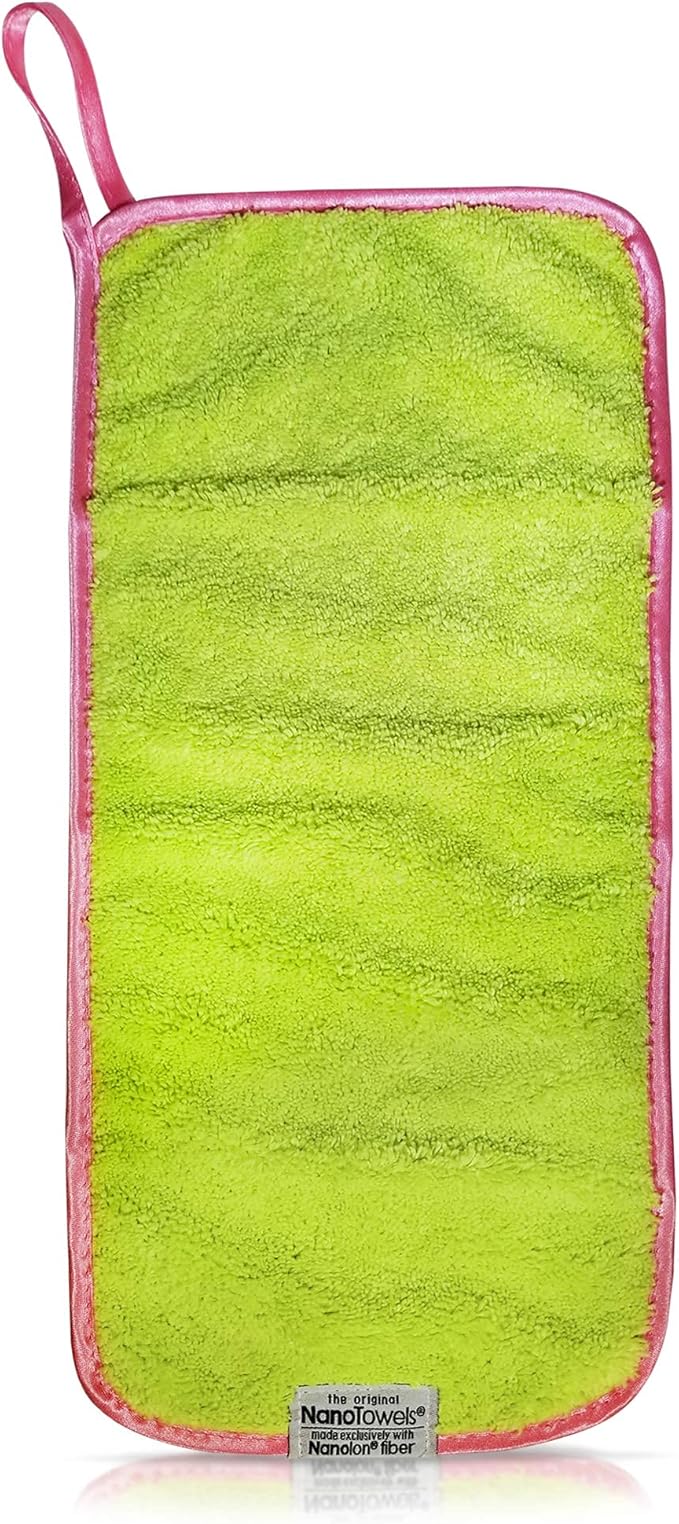 Nano Towels Stainless Steel Cleaner | The Amazing Chemical Free Stainless Steel Cleaning Reusable Wipe Cloth | Kid & Pet Safe | Light Green 7x16 (1 pc)