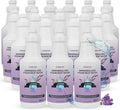 Steam & Go Demineralized Water for Steam Cleaner - PVC-Free Floor Cleaning Solution Compatible for All Steam Mops - Multi-Surface Cleaner for Home Surfaces - Lavender Scent, 32 oz (Pack of 18)
