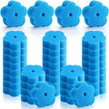 Patelai 40 Pcs Hot Tub Sponge Spa Cleaning Sponges for Hot Tub Oil Absorbing Cleaning Scum for Spa, Bathtub and Swimming Pool to Soak up Oils Bathtub Accessories(Flower)