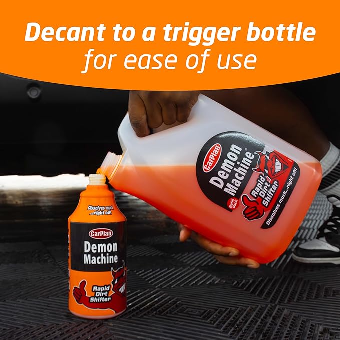 CarPlan Demon Machine 169 fl Oz (5L) Refill Pack - Rapid Dirt Shifter