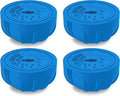 FROG Replacement Chlorine Cartridges for use with Flippin’ FROG Floating Sanitizer System - Prefilled Cartridges Support Easy Pool Maintenance and Cleaner & Clearer Water - 4 Pack
