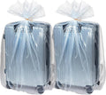 Fainne 10 Pack Extra Large Clear Plastic Storage Bags 32 x 48 Inch 2.75 Mils Giant Jumbo Plastic Storage Bags for Blanket Duvets Pillows Plush Toys Flat Clothes Suitcase Luggage Furniture Bike