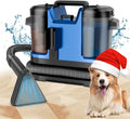 Vaconly Portable Spot Cleaner Machine for Carpet and Upholstery - 18Kpa Carpet Cleaner with Dual BrushHeads, Easy Move, Cleaning Machine for Furniture, Couch, Stairs, Car and Pet Stain, Blue