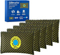 QBmalls 100g Rechargeable Desiccant Pack of 5,Moisture Absorber for Storage,Gun Safes,camper and Cars,Desiccant Dehumidifier for Closets,Drawer,Luggage and Small Spaces