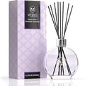 Lavender Blossom Scented Reed Diffuser Set with 8 Rattan Diffuser Sticks, 150 ml, All Natural Air Freshener, Long-Lasting Diffusers at Home - MyrrhUSA