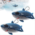 Shark Hot Tub Scum Absorber Reusable Washable Hot Tub Sponge Scum Absorber for Spa Hot Tub Oil Scum Absorber Spa Accessories for Adults (2 Pack, Shark)