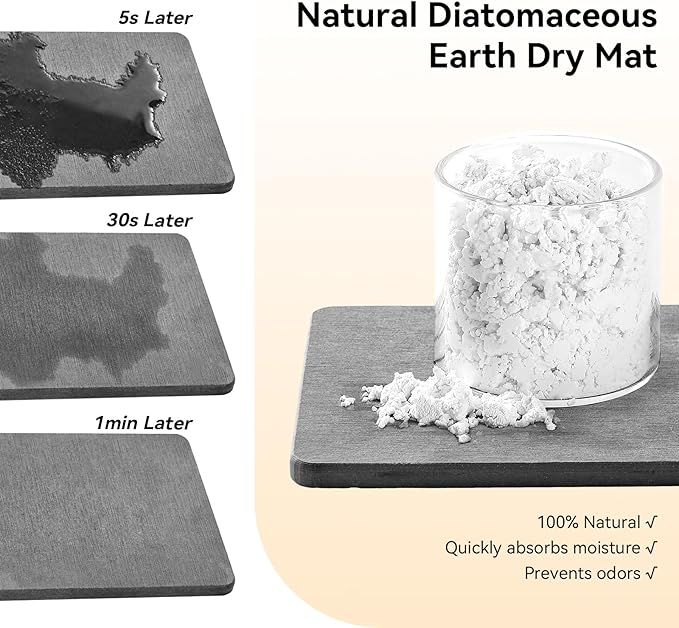 Yofidra Kitchen Sink Caddy: Sink Sponge with Instant Drying Stone, Metal Stainless Steel Dish Sponge Holder Basket for Sponges, Scrubbers, Soap, 9.5" X 5.5" X 5.7" Home Decor Storage and Organization