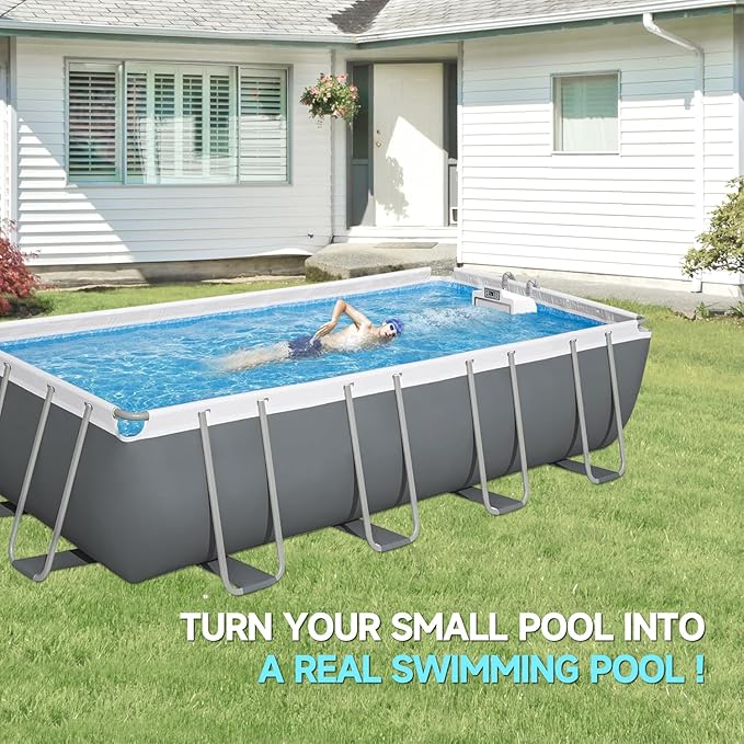 Swim Current Machine for Pool, 1500GPM Endless Pool Swimmer for Above Ground Pools - 1-9 Grade Adjustable Current Swim Jet for Home Indoor/Outdoor Swimming Pool Exercise, Lap Training & Family Fun