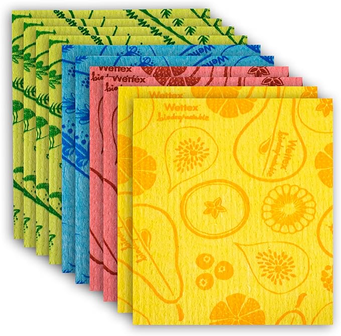 Wettex The Original 10 Pack Swedish Dishcloth for Kitchen