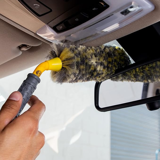 Chemical Guys ACC615 Rimpaca Reach Around Ultimate 2 Piece Wheel Brush Set (Rimpaca Wheel Cleaners)