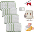 Multipurpose Wire Dishwashing Rags for Wet and Dry, Reusable Wire Miracle Cleaning Cloths, Stainless Steel Wire Cleaning Cloth Dish Rags, Silver Mesh Dishcloth, for Pots,Pans,Sinks (20pc)