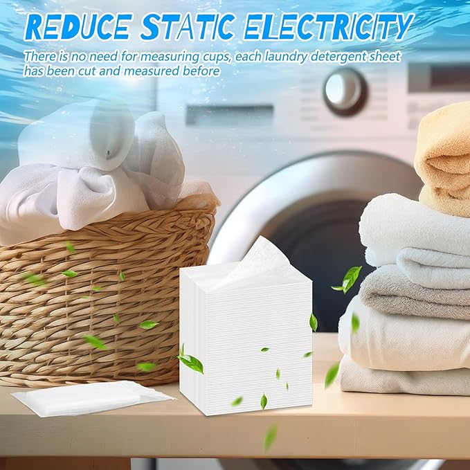 Heigble 600 Count Dryer Sheets Bulk Fabric Softener Sea Salt Scent Dryer Sheets Naturally Softens and Removes Static Cling, Ideal for Large Households, Sensitive Skin