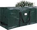 Large Christmas Tree Storage Bags Heavy Duty Tree Bags Holiday Storage Bags Protects From Moisture Or Dust,Alternative To Xmas Tree Storage Box (Green, 9 Ft)
