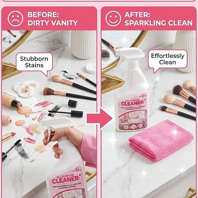 Noyatec All Purpose Cleaning Spray – Non-Toxic, Pet & Kid Safe, Multi-Surface Cleaner for Walls, Furniture, Counters, Bedrooms & Everyday Surfaces. Safe cleaner for Painted or Finished Surfaces.