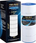 POOLPURE PLFPWWCT150 Pool Filter Replaces PWWCT150, Ultral-B3, Clearwater II ProClean 150, 817-0150N, Unicel 8414, Filbur FC-1287, SD-00210, 150 Sq.ft Filter Cartridge 1PACK