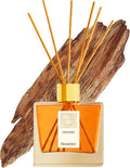 Hinoki Reed Diffuser - Luxury Japanese Ryokan Hotel Scent, Zen Forest Cypress & Cedarwood Fragrance, Home Spa Aromatherapy Gift Set, 6.4 fl oz (Hinoki Wood)