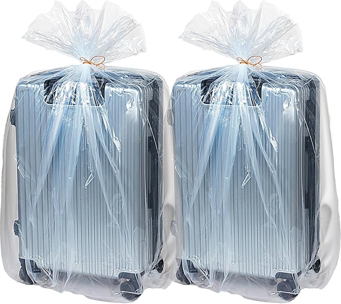 Fainne 10 Pack Extra Large Clear Plastic Storage Bags 55 x 67 Inch 3.94 Mils Giant Jumbo Moving Flat Plastic Storage Bags for Clothes Packing Luggage Suitcase Furniture Comforter Bike Blanket