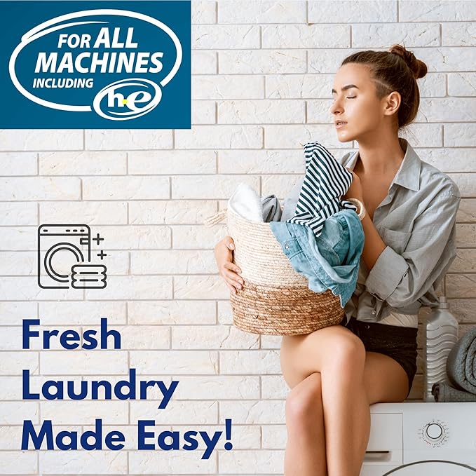 Laundry Detergent Sheets Fresh Linen Scent - 60 Loads Eco Liquidless Soap - Travel-Friendly for Hot & Cold Cycles, Tackles Tough Stains & Odors - Gentle on Skin, 30 Sheets