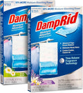 Damp Rid Hanging Bag Moisture Absorbers - 2 Single Packs 15.4oz (Fresh Scent, Lavender Vanilla) - Closet Deodorizer Odor Eliminator, 10% More Moisture Absorbing Power - ILIOS Packaging