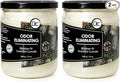 Siberian Fir Two Pack Odor Eliminating Highly Fragranced Candle - Eliminates 95% of Pet, Smoke, Food, and Other Smells Quickly - Up to 80 Hour Burn time - 12 Ounce Premium Soy Blend