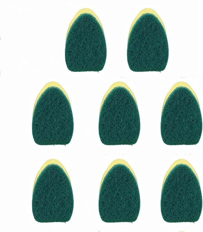 Dish Wand Refills Brush Sponge Heads, Soap Wand Sponge Replacement Pads, Soap Dispenser Scrubbers, Non Scratch Dishwand Refill Dishwasher Cleaning Set